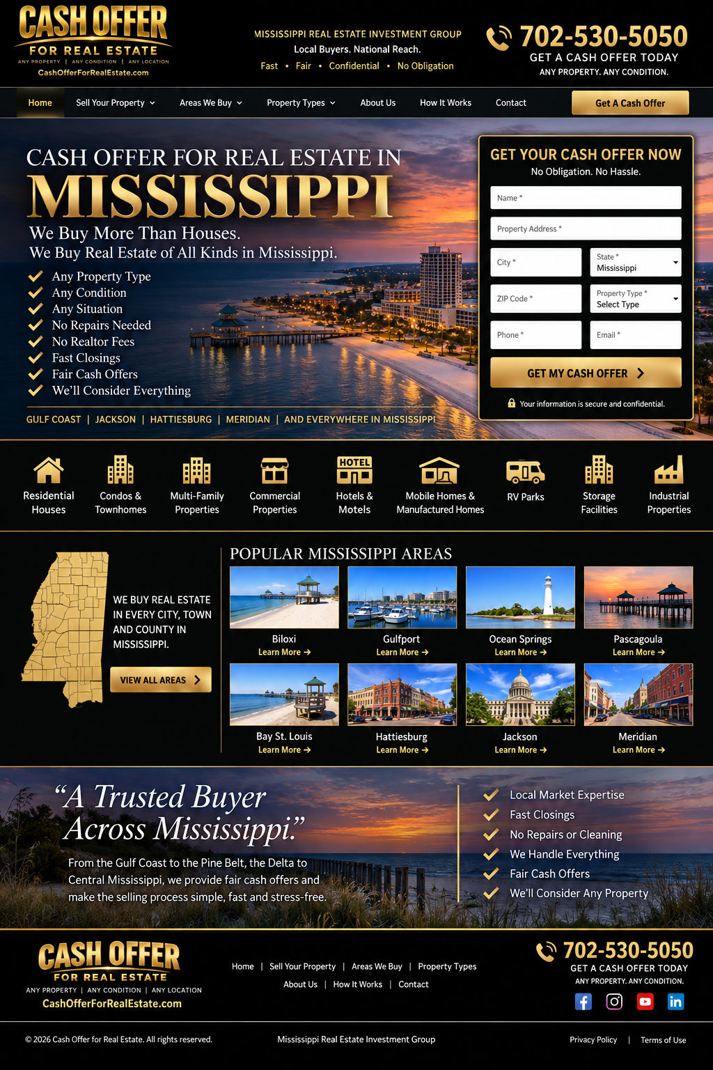 Cash Offer for Real Estate Mississippi - MREIG